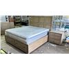 Image 1 : LEGACY CLASSIC 3-PC BEDROOM SUITE INCLUDING; KING SIZE BED FRAME WITH KING SIZE MATTRESS & 2
