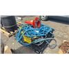 Image 1 : PALLET OF ASSORTED ITEMS INCLUDING; CHAIN, HIGH GAUGE HOSE, RATCHET STRAP & MORE