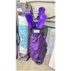 Image 1 : FILA GOLF BAG WITH ASSORTED SPECTRA OVERSIZE RH GOLF CLUBS