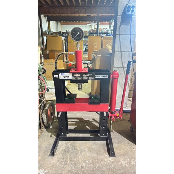 MOTOMASTER 10 TON HYDRAULIC SHOP PRESS