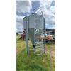 Image 2 : GALVANIZED GRAIN HOPPER *OFF SITE PICK UP IN LANGLEY BUYER TO BE PROVIDED ADDRESS*