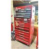 Image 1 : SEARS CRAFTSMAN MOBILE 2 PC LOCKING TOOL CHEST WITH KEYS & CONTENTS
