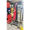 Image 1 : RED MOTOMASTER HYDRAULIC ENGINE CRANE WITH A 2 TON CAPACITY