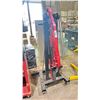 Image 2 : RED MOTOMASTER HYDRAULIC ENGINE CRANE WITH A 2 TON CAPACITY