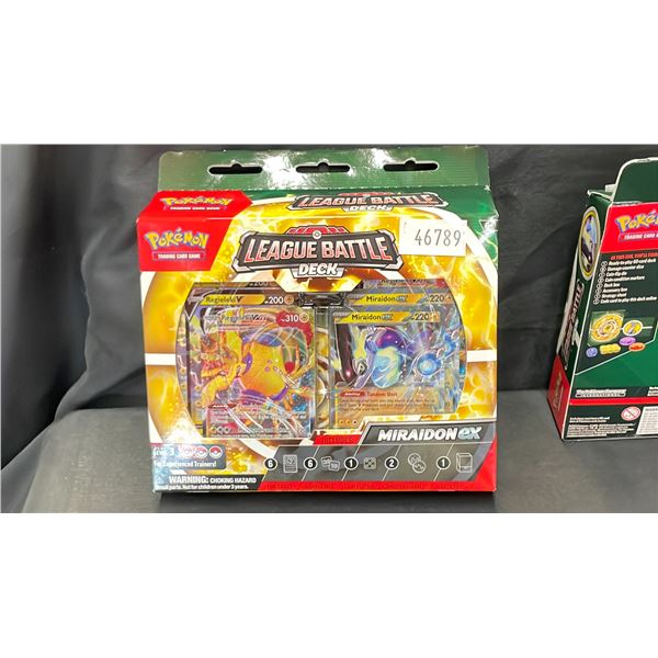 *SEALED* POKEMON MIRAIDONEX LEAGUE BATTLE DEC COLLECTOR BOX