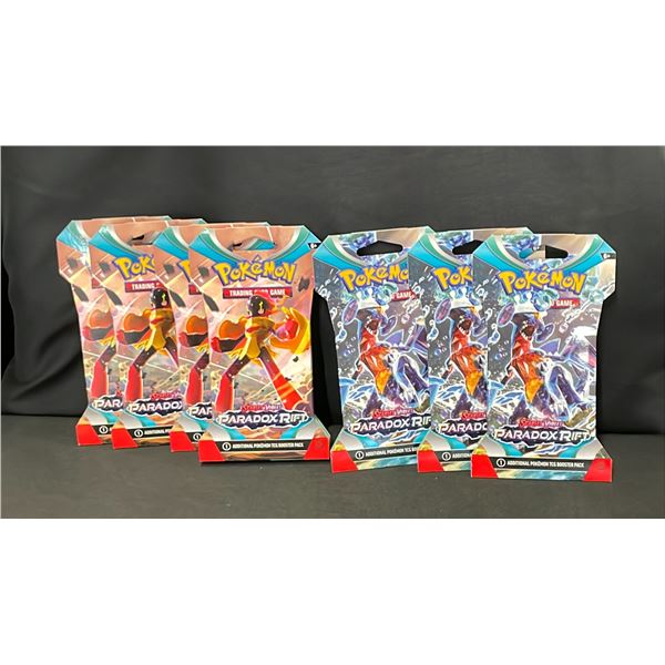 LOT OF *SEALED* SCARLET & VIOLET PARADOX RIFT BOOSTER PACKS