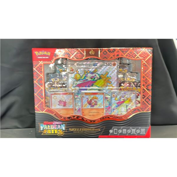 *SEALED* POKEMON SCARLET & VIOLET PALDEAN FATES SKELEDIRGE EX PREMIUM COLLECTION