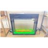 Image 11 : CAESAR LED ELECTRIC FIREPLACE - MANY ASSORTED LED COLOR COMBINATIONS W/REMOTES