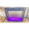 Image 1 : CAESAR LED ELECTRIC FIREPLACE - MANY ASSORTED LED COLOR COMBINATIONS W/REMOTES