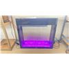 Image 8 : CAESAR LED ELECTRIC FIREPLACE - MANY ASSORTED LED COLOR COMBINATIONS W/REMOTES