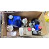 Image 2 : BOX OF ASSORTED LUBRICANTS, MOTOR/ TRANSMISSION OILS & MORE