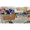 Image 2 : MOTOMASTER 3000 LB UTILITY WINCH, JANE BASE STATION CB RADIO MICROPHONE, BOX OF SPRAY PANTS &