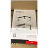 Image 2 : 2 PROGRESSIVE DESK CORNER RYZER FLT-05 TABLE LIFT AND TABLE TOP (2 BASES, 1 TOP)
