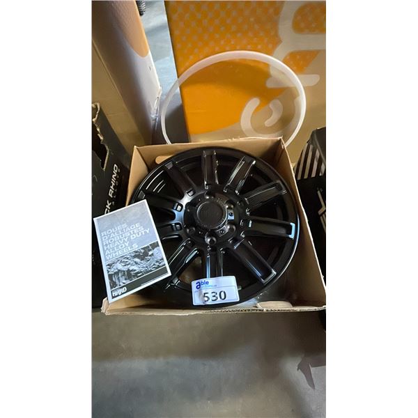 HARD OFF-ROAD ALLOYS 16" 6 BOLT METAL RIM *NEW IN BOX*