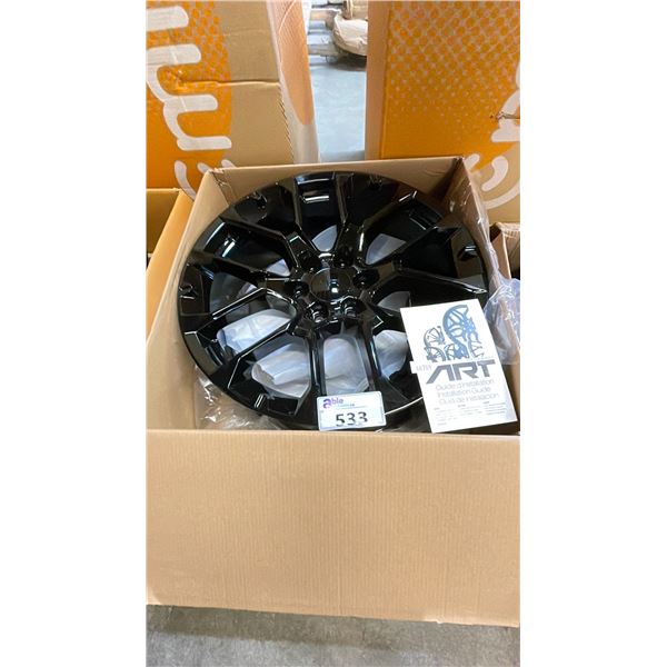 ART 22" 6 BOLT METAL RIM *NEW IN BOX*