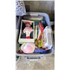 Image 2 : 3 BINS OF ASSORTED BABY ITEMS *BINS INCLUDED*