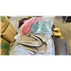 Image 2 : PALLET OF SUITCASES FILLED WITH VARIOUS CLOTHING ITEMS *MUST TAKE ALL ON PALLET*