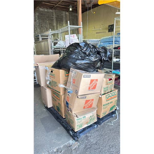PALLET OF VARIOUS CLOTHING ITEMS *MUST TAKE ALL ON PALLET*