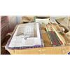 Image 2 : PALLET OF CURTAINS, CHOPSTICKS & MORE *MUST TAKE ALL ON PALLET*