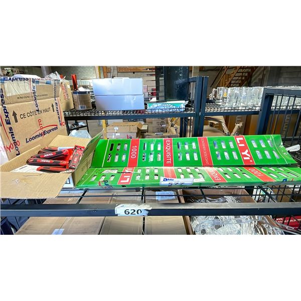 BOX OF SEAL SAVER RUBBER SEAL CONDITIONER, FOLDING HEX KEY SETS & SILICA BEADS