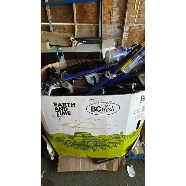 PALLET OF ASSORTED SHARK VACUUMS *MUST TAKE ALL ON PALLET*