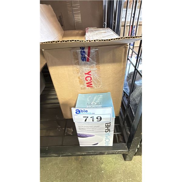 BOX OF AROMA HOUSE ELECTRIC AROMATHERAPY DIFFUSERS