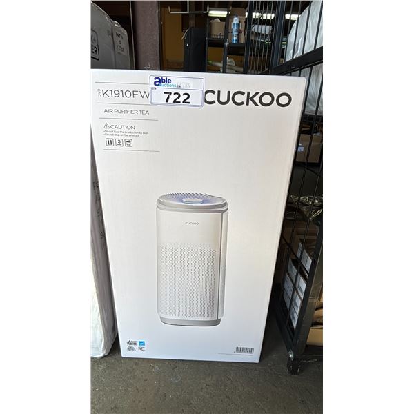 CUCKOO K1910FW AIR PURIFIER *IN BOX*