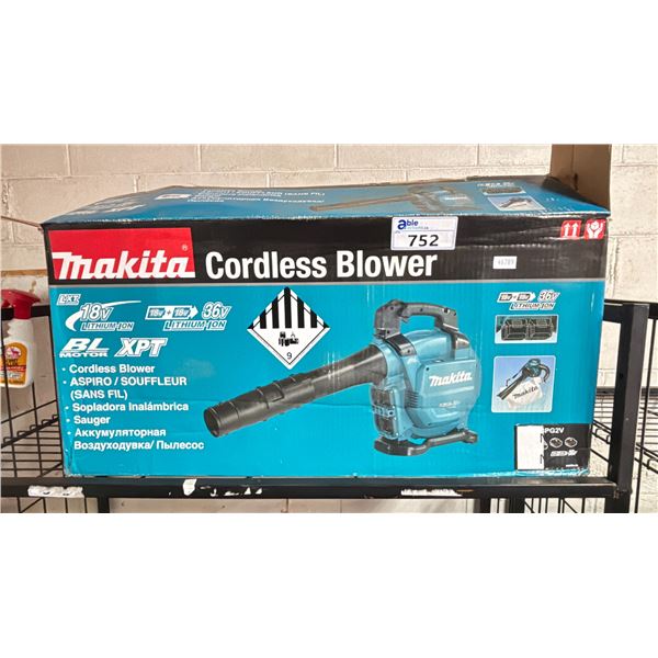 MAKITA CORDLESS BLOWER *BATTERIES NOT INCLUDED*