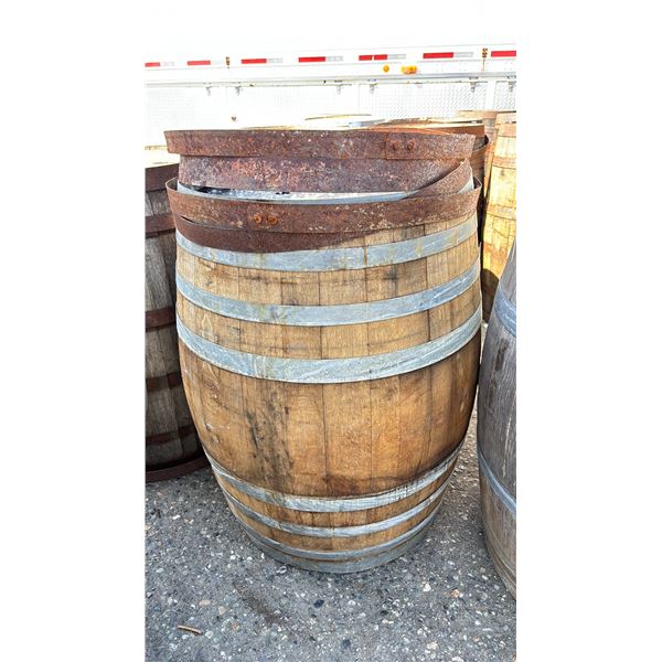 WOODEN BARREL