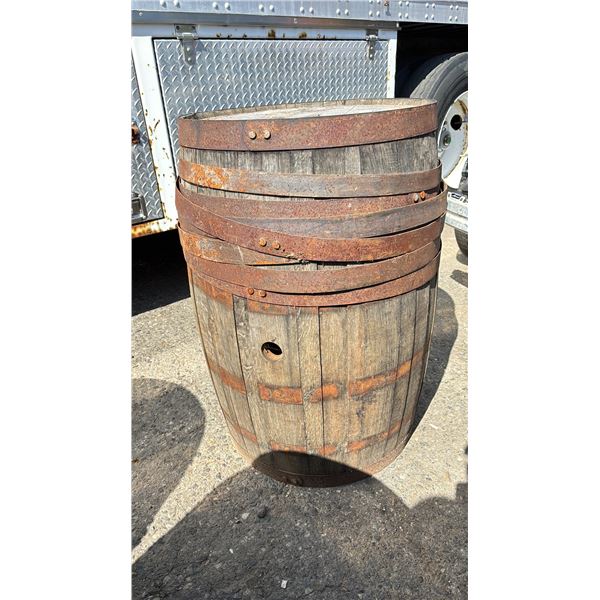 WOODEN BARREL