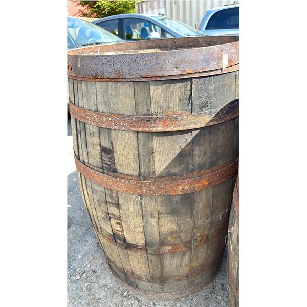 WOODEN BARREL
