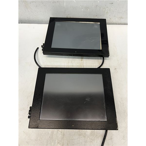 Lot of (2) FOXEN TFT LCD Color Monitors
