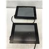 Image 1 : Lot of (2) FOXEN TFT LCD Color Monitors