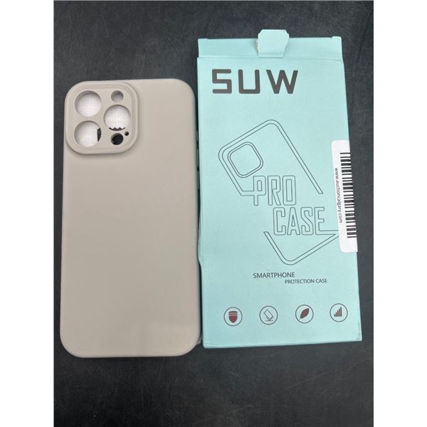 SUW Smartphone Protective Case for iPhone 13 Pro Max – Grey