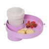 Image 1 : My Travel Tray/Round – Extend Your Current Cup Holder to Hold Your Cup Plus a Tray for Snac