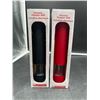 Image 1 : Gourmet Professionals Electric Pepper Mill with Ceramic Mechanism – Black and Red
