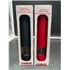 Image 1 : Gourmet Professionals Electric Pepper Mill with Ceramic Mechanism – Black and Red