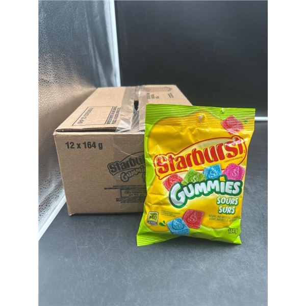 Starburst Gummies Sours, 12 Bags of 164 g