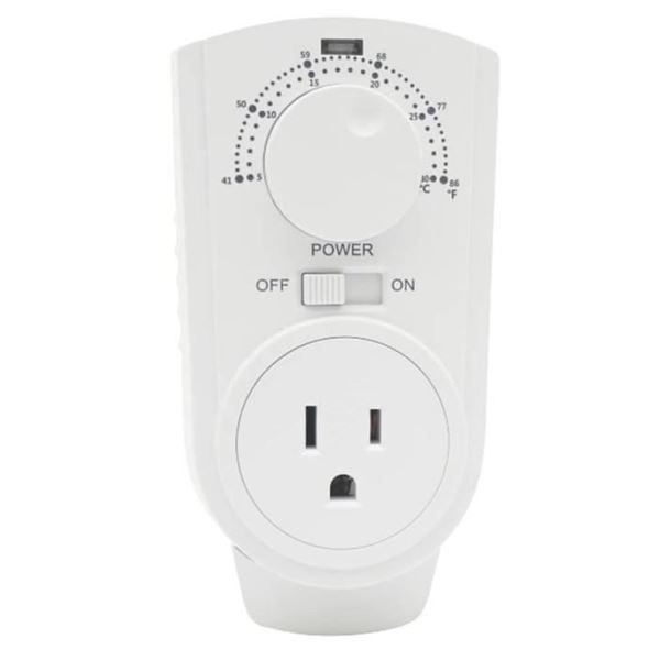 Amaze-Heater Plug-in Thermostat