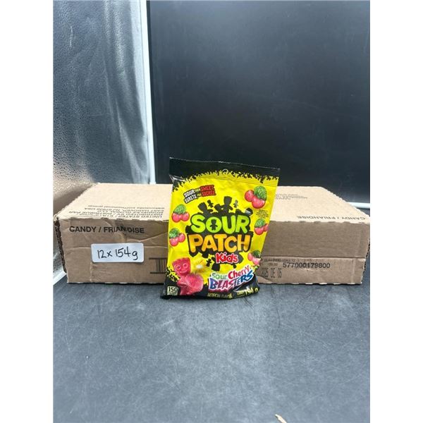 Sour Patch Kids Sour Cherry Blasters 154g – Lot of 12 Bags