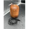 Image 1 : Wood-Grain USB Powered Aromatherapy Diffuser with Bird Accents