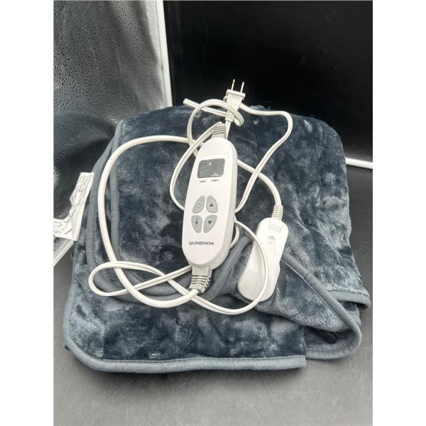 Heated Blanket, 60×50 Inches, 100W, Flannel Material