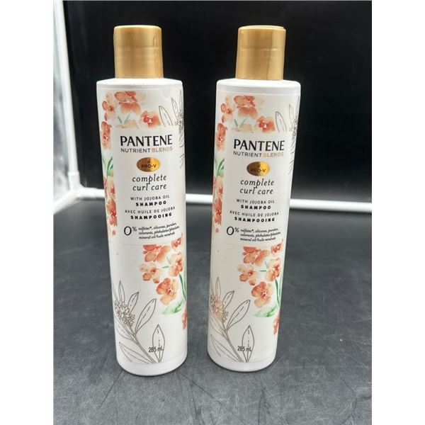 Pantene Pro-V Nutrient Blends Complete Curl Care Shampoo, 285 mL, Set of 2