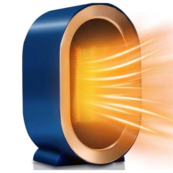 Space Heater, Portable Small Electric Heater **Outer Color is Black**