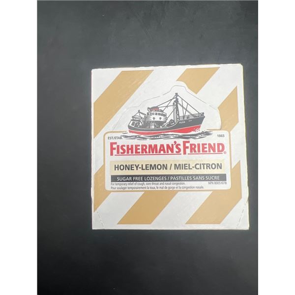 Fisherman’s Friend Honey-Lemon Sugar-Free Lozenges, 8 x 22 ct Packets