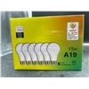 Image 1 : 15W A19 LED Light Bulbs, 6 Pack, Non-Dimmable, 1500 Lumens