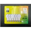 Image 1 : 15W A19 LED Light Bulbs, 6 Pack, Non-Dimmable, 1500 Lumens