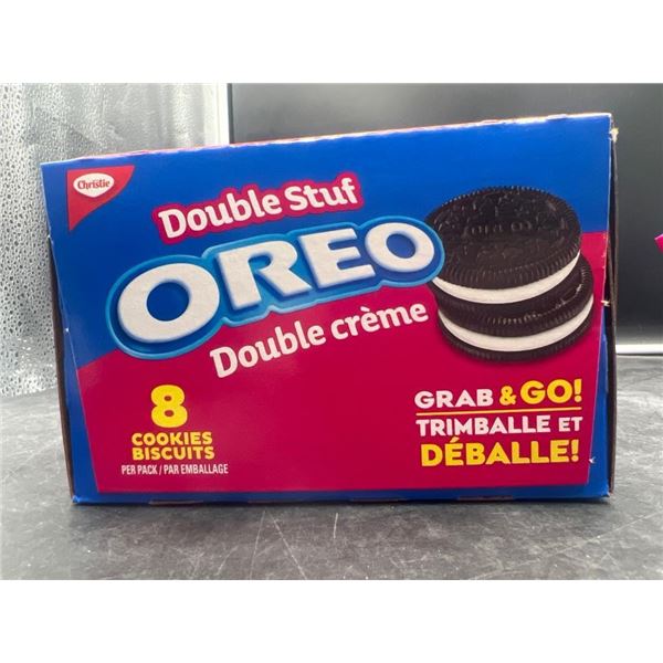 Christie Double Stuf Oreo Double Creme Cookies, 10 Packs 116g