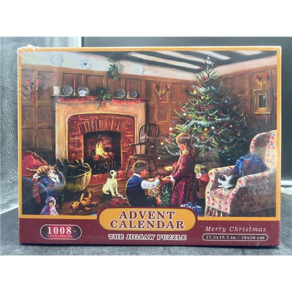 1008-Piece Advent Calendar Jigsaw Puzzle – 27.5 x 19.7 in (70 x 50 cm)