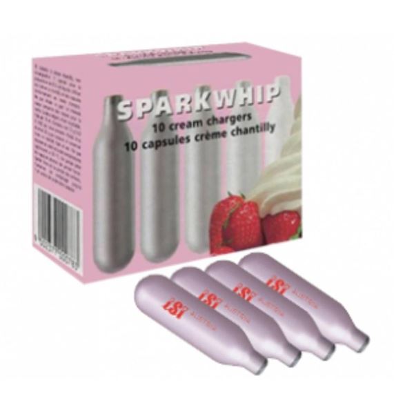Sparkwhip 10 Cream Chargers, 6 Packs